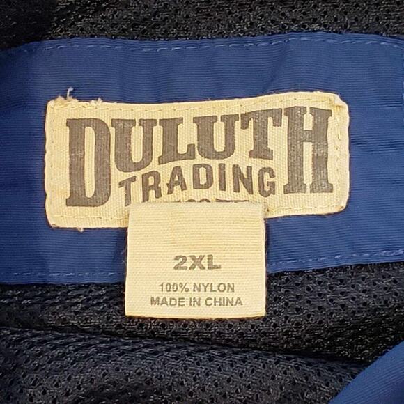Duluth Trading Co Mens Shorts Swim Trunks Blue Size XXL 2XL Drawstring Lined - Picture 6 of 9